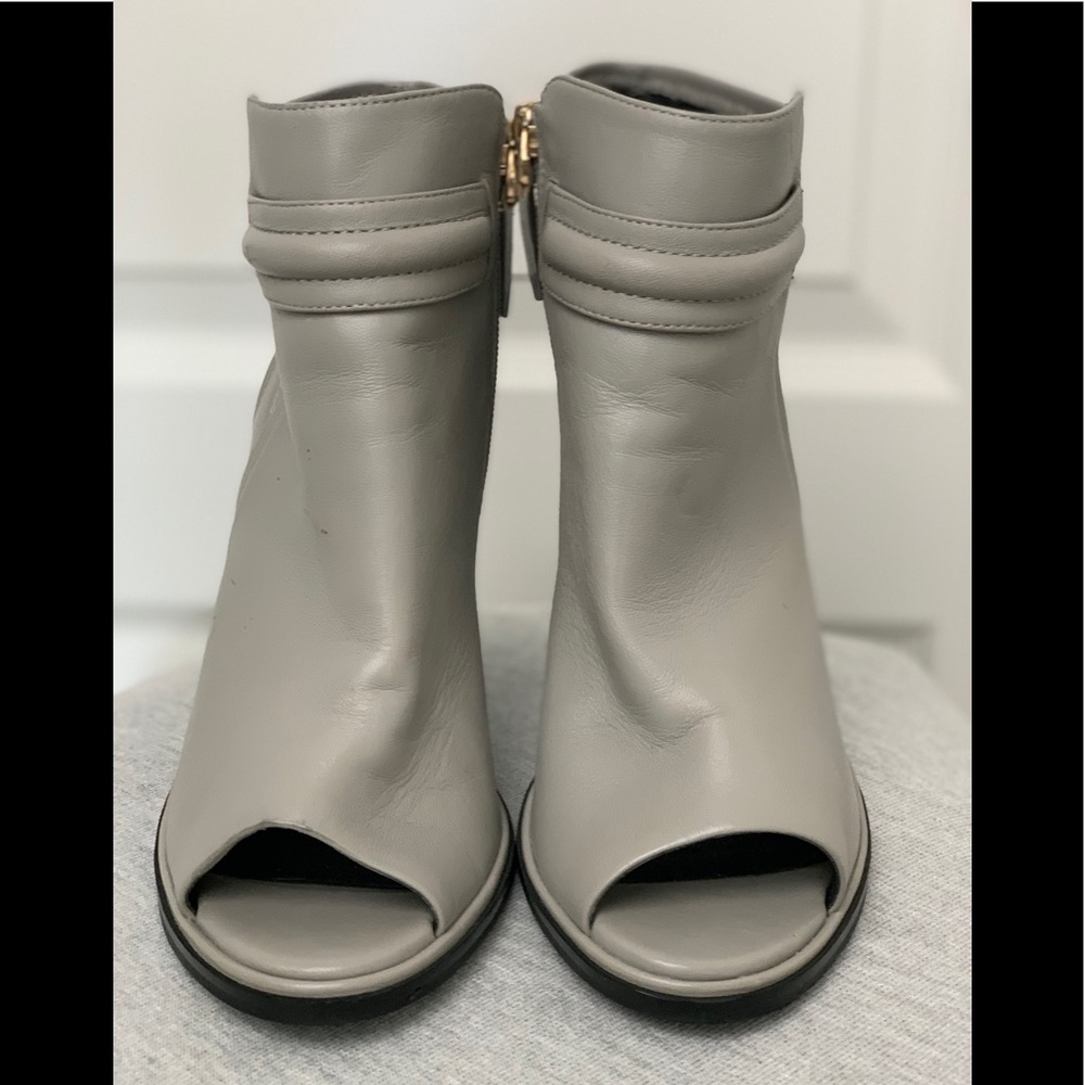 Kenneth Cole Sydney Nubuck Open Toe Bootie